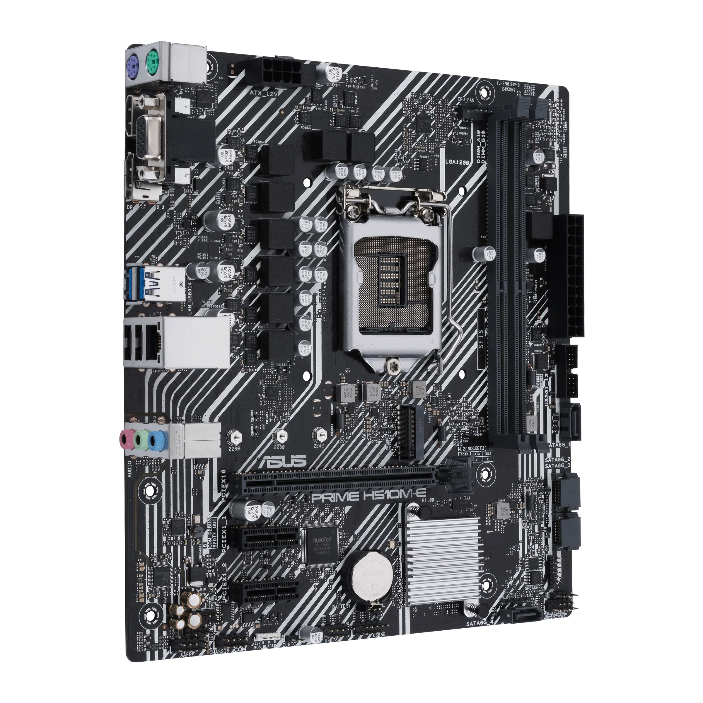 Материнская плата Asus PRIME H610M-K D4 (LGA1700, mATX)