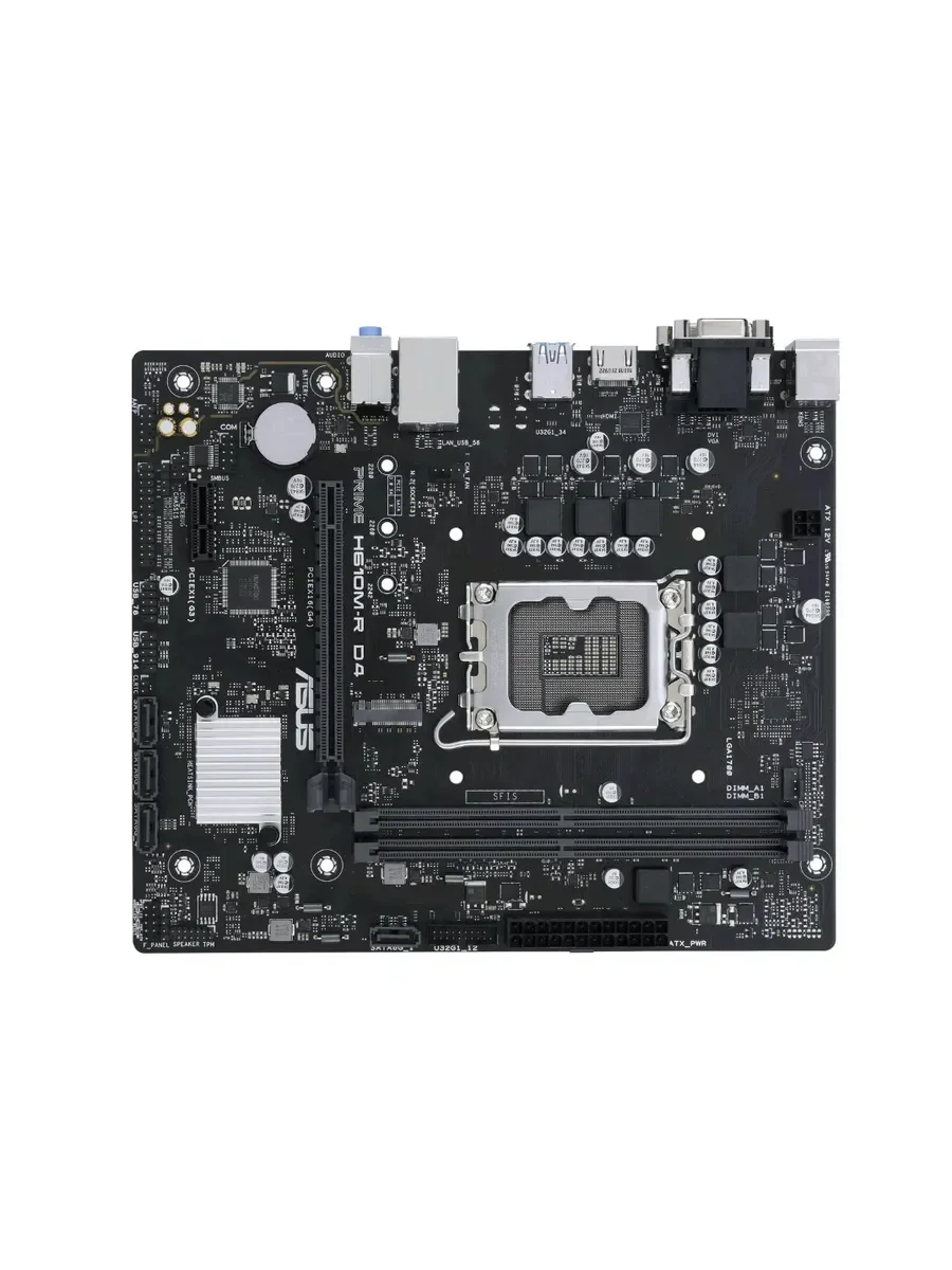 Материнская плата Asus PRIME H610M-R D4-SI (LGA1700, mATX)
