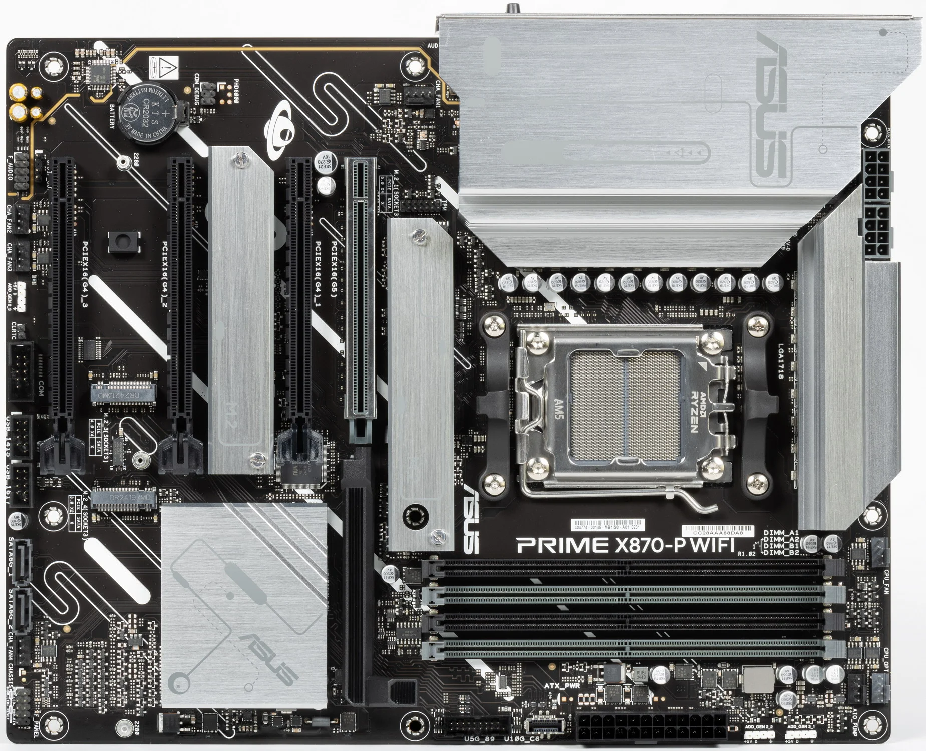 Материнская плата Asus PRIME X870-P WIFI (AM5, ATX)