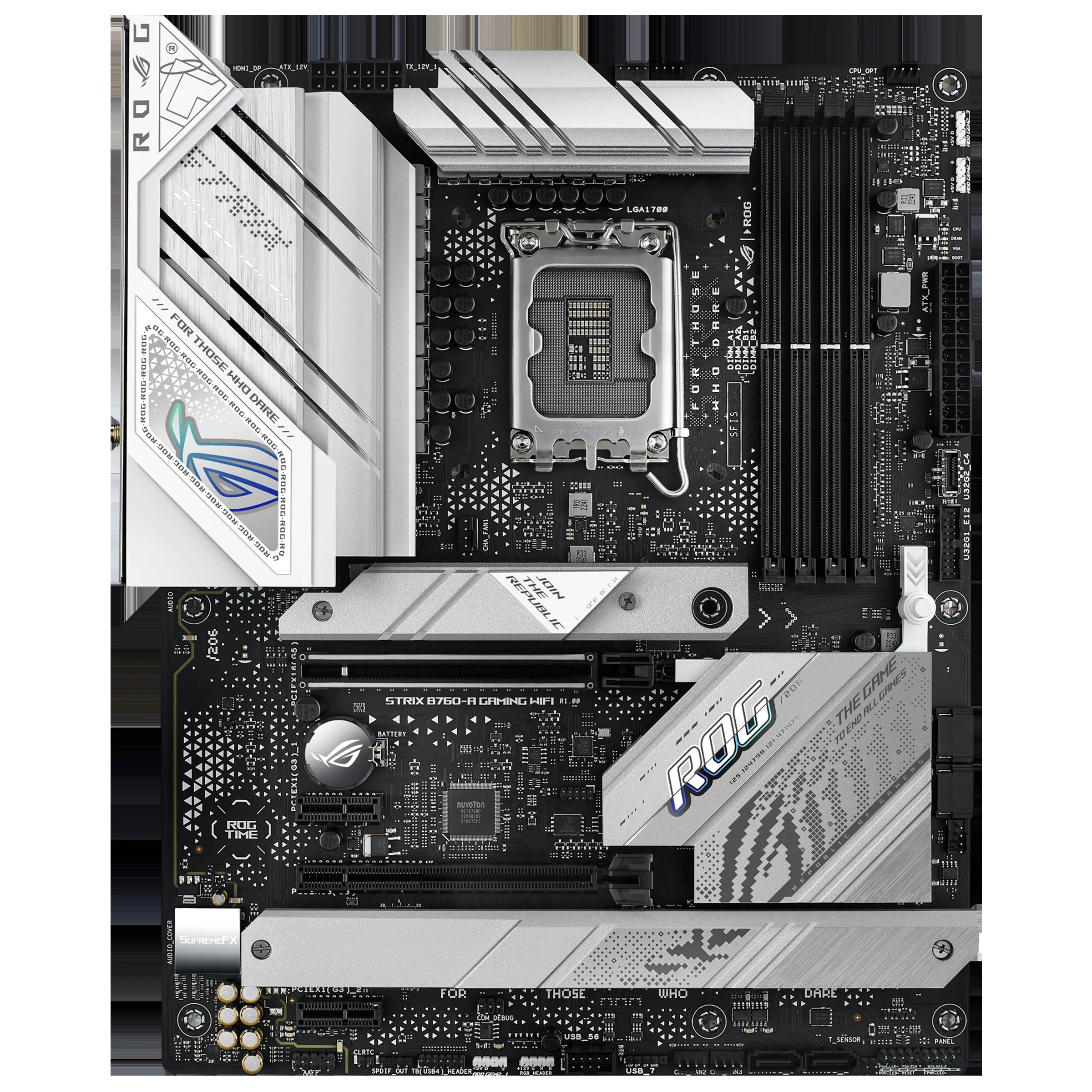 Материнская плата Asus ROG STRIX B760-A GAMING WIFI (LGA1700, ATX)