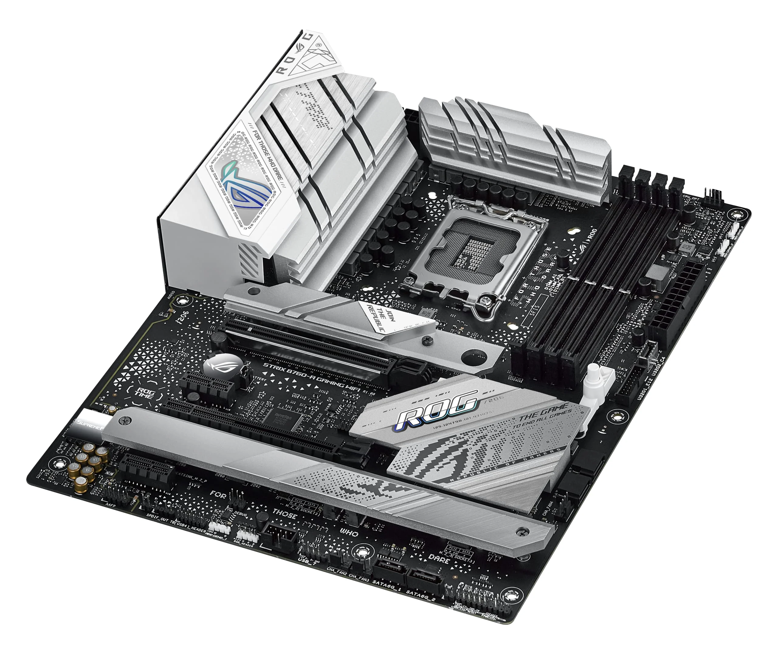 Материнская плата Asus ROG STRIX B760-A GAMING WIFI (LGA1700, ATX)