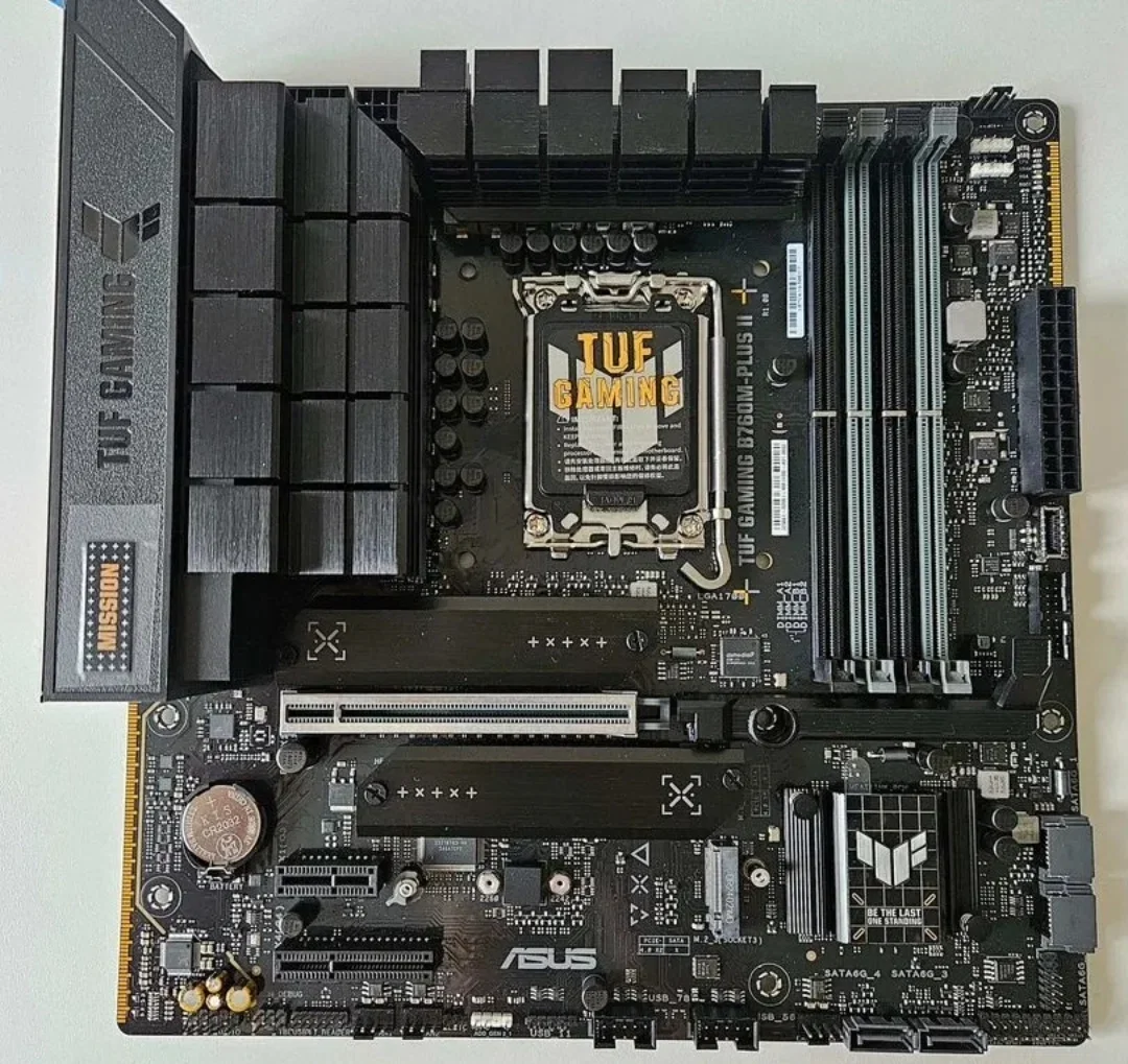 Материнская плата Asus TUF GAMING B760M-PLUS II (LGA1700, mATX)