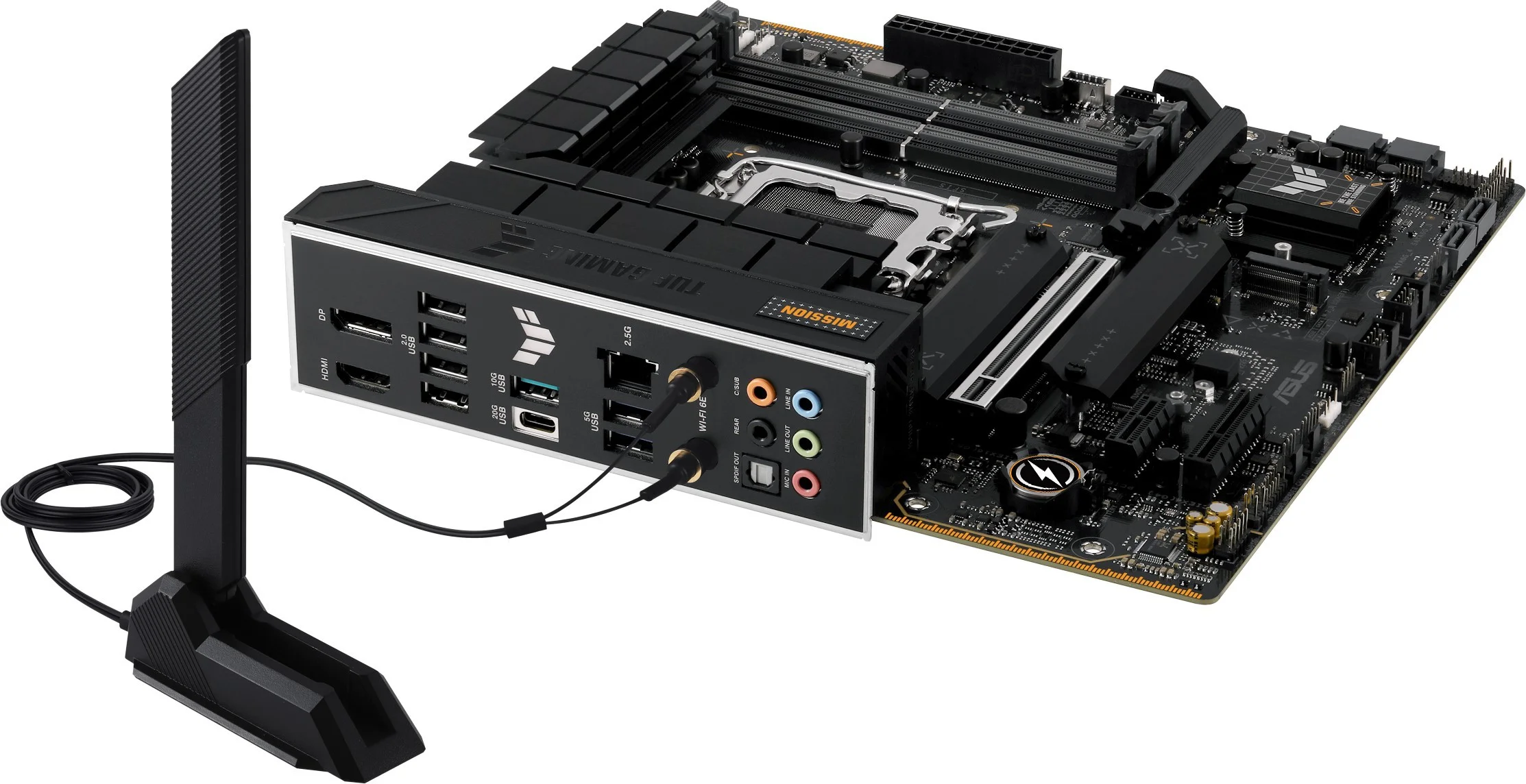 Материнская плата Asus TUF GAMING B760M-PLUS II (LGA1700, mATX)