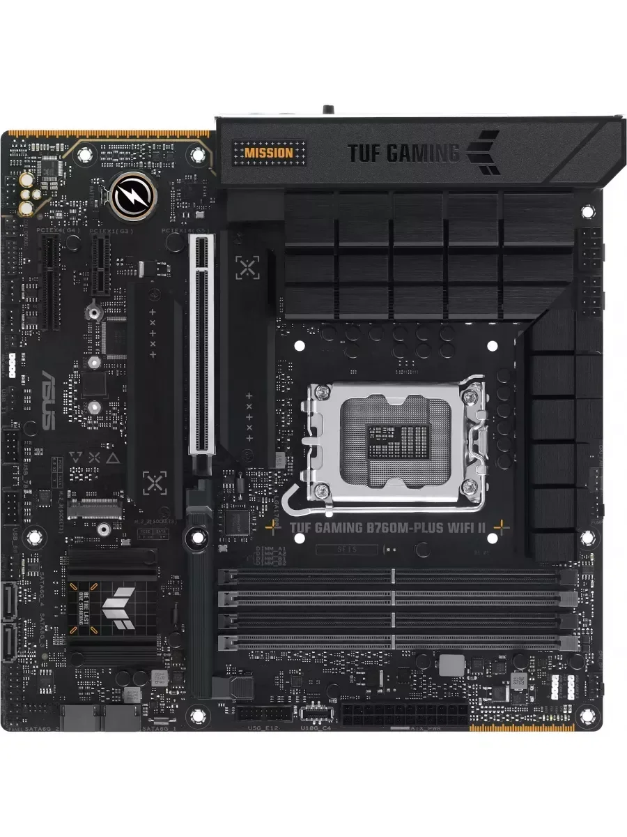 Материнская плата Asus TUF GAMING B760M-PLUS II (LGA1700, mATX)