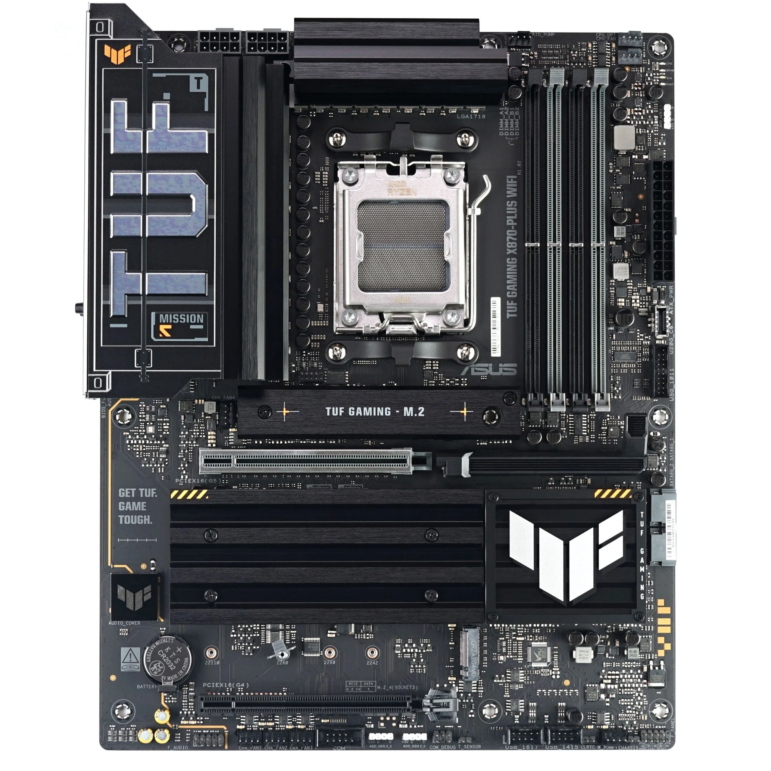 Материнская плата Asus TUF GAMING X870-PLUS WIFI (AM5, ATX)