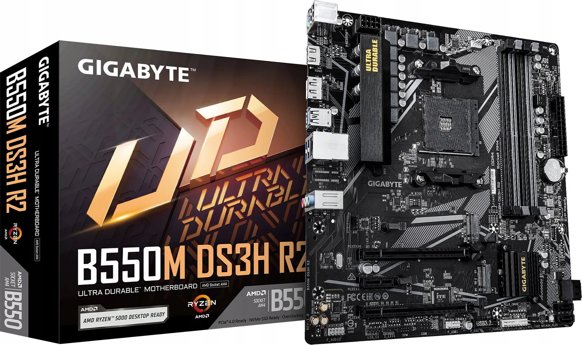 Материнская плата Gigabyte A520M K V2 (AM4, mATX)