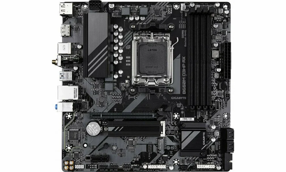 Материнская плата Gigabyte B650M D3HP AX (AM5 mATX)
