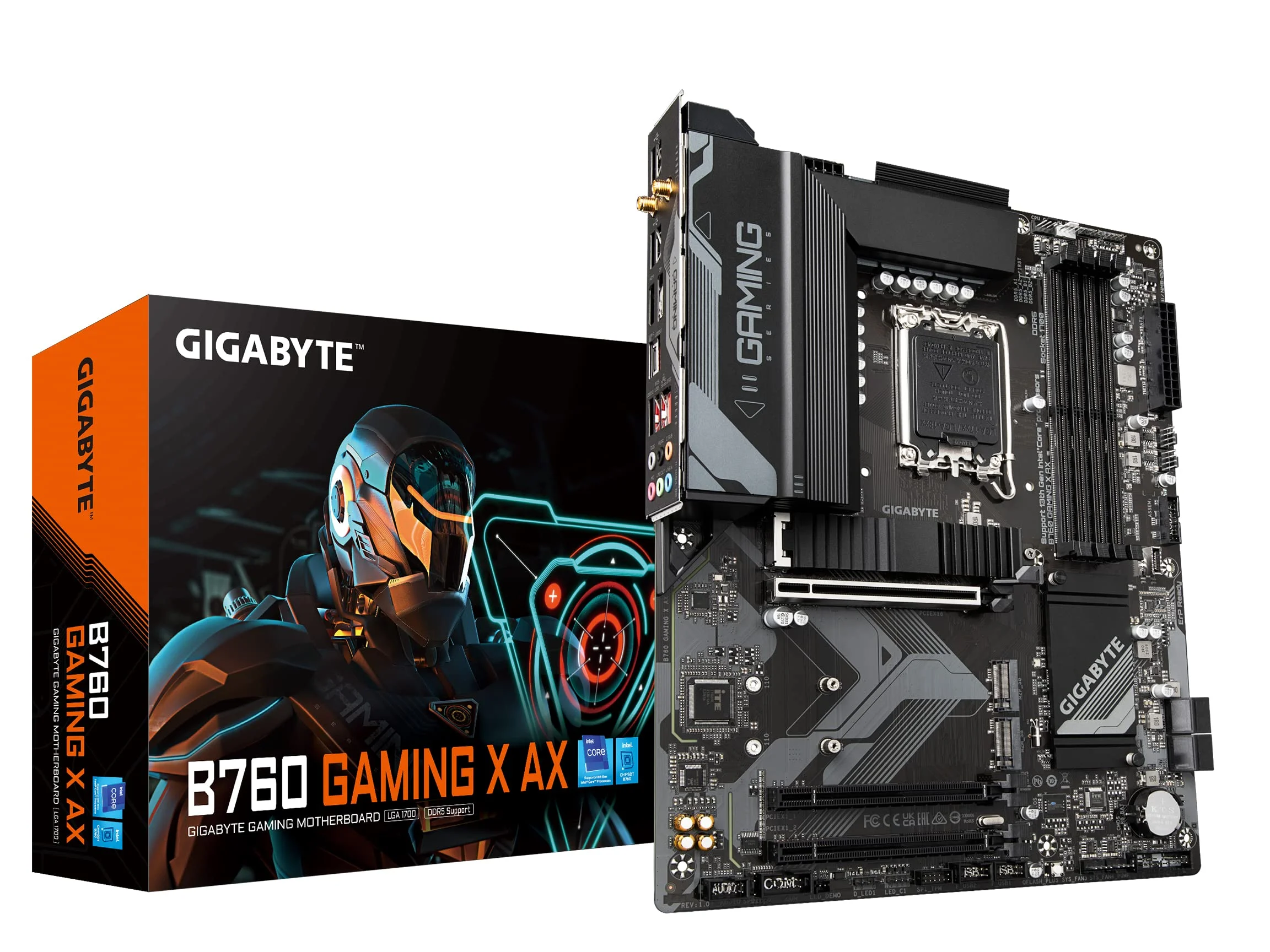 Материнская плата Gigabyte B760 GAMING X GEN5 (LGA1700, ATX)