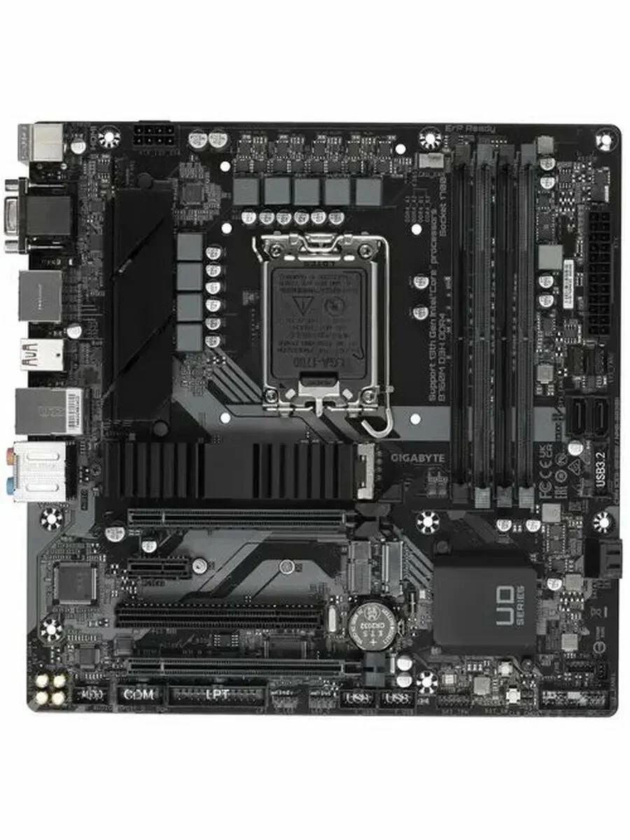 Материнская плата Gigabyte B760M D3HP (LGA1700, mATX)