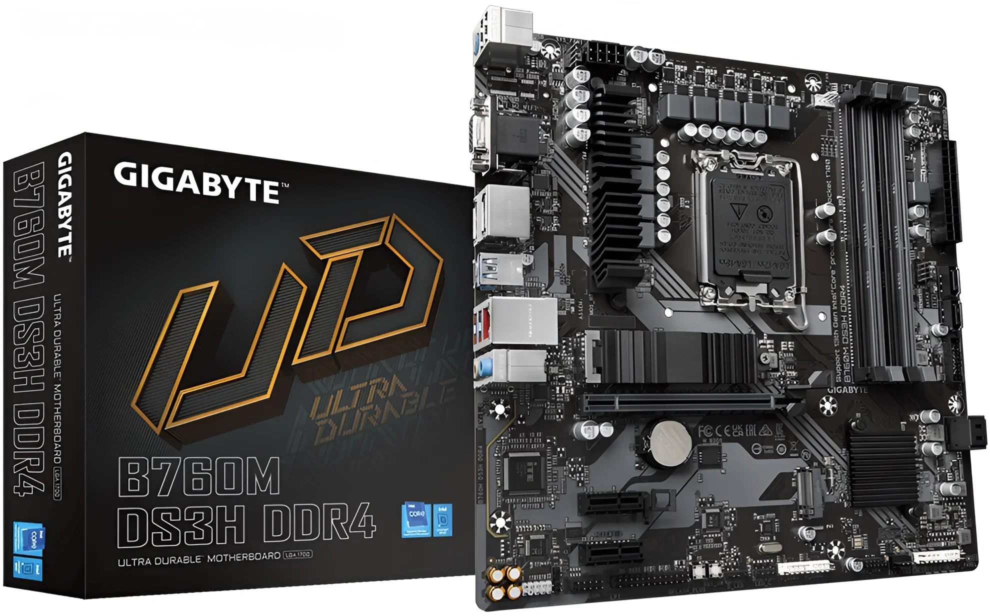 Материнская плата Gigabyte B760M DS3H GEN5 (LGA1700, MATX)