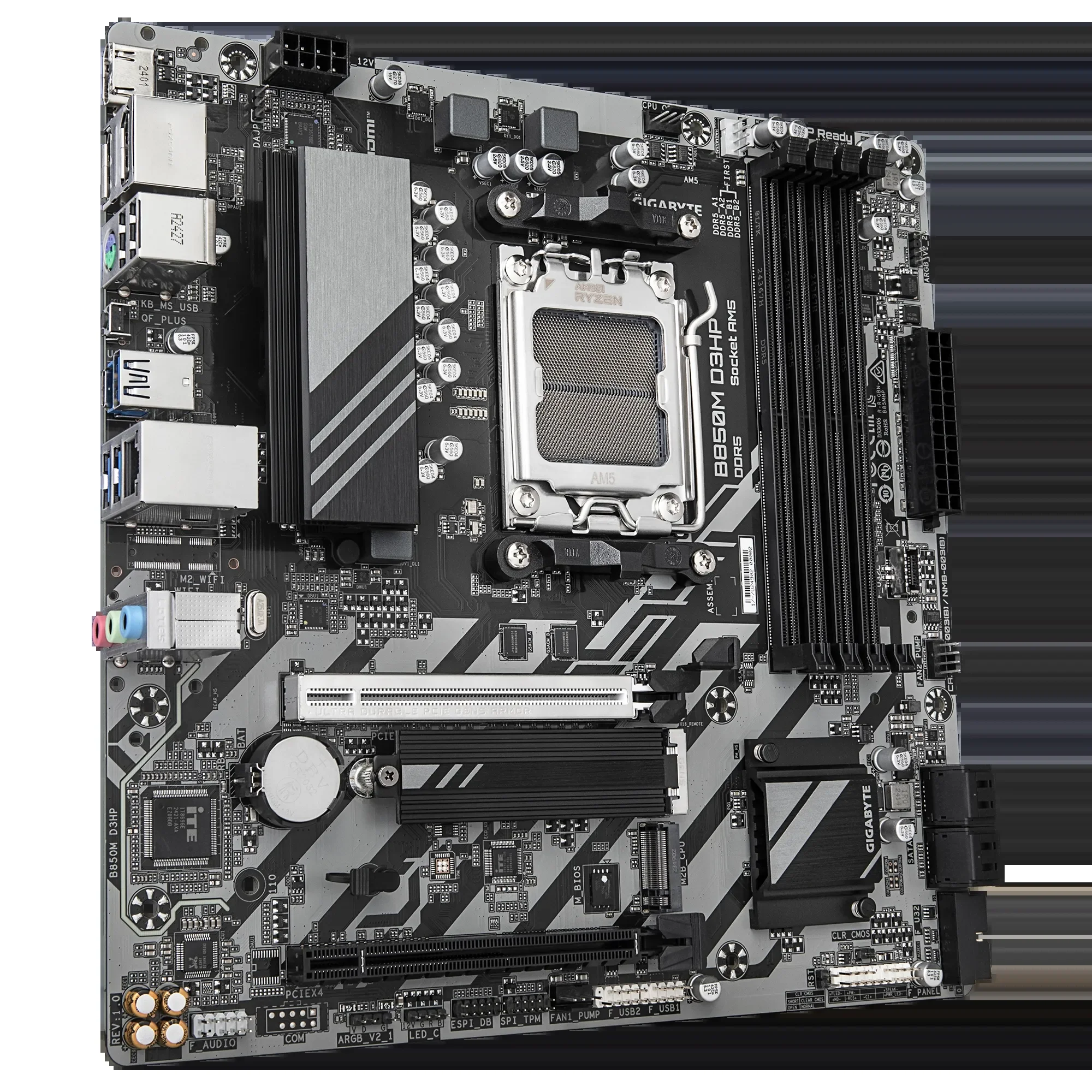 Материнская плата Gigabyte B850M D3HP (AM5, mATX)