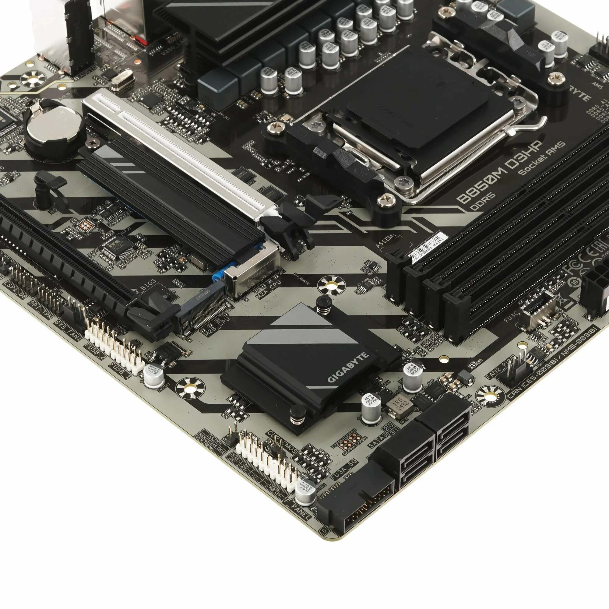 Материнская плата Gigabyte B850M D3HP (AM5, mATX)