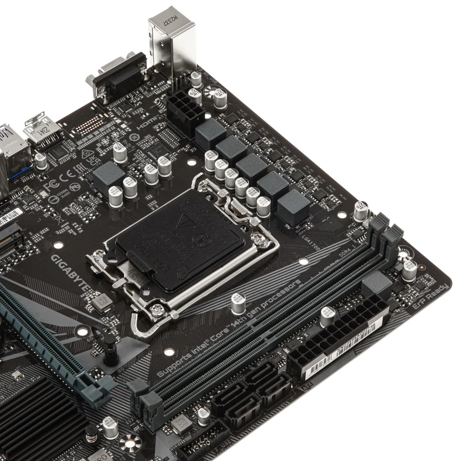 Материнская плата Gigabyte H610M H V3 DDR4 (LGA1700, mATX)
