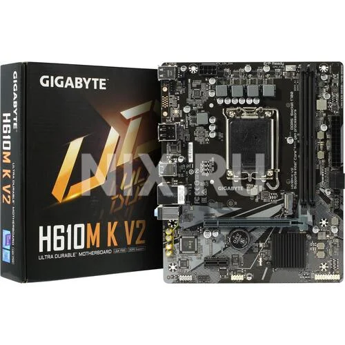 Материнская плата Gigabyte H610M K V2 (LGA1700, mATX)