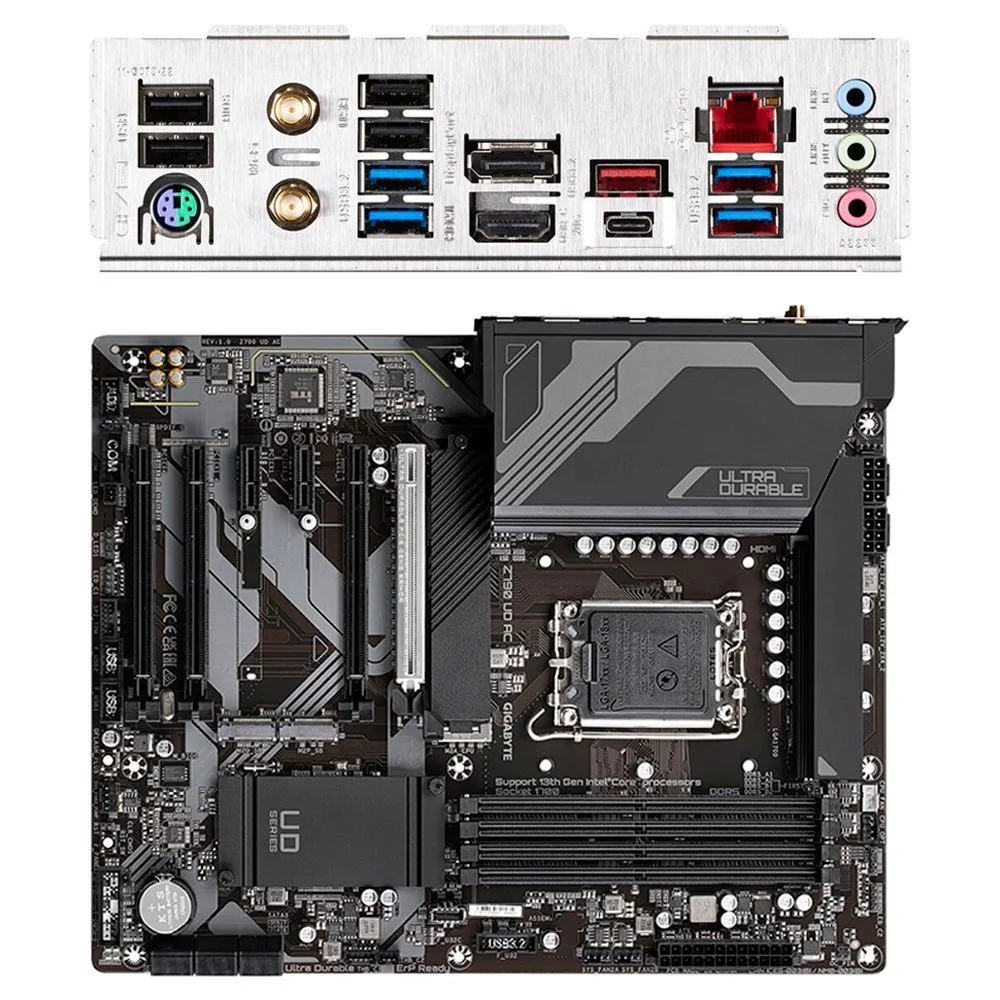 Материнская плата Gigabyte Z790 S1700 ATX Z790 UD AX
