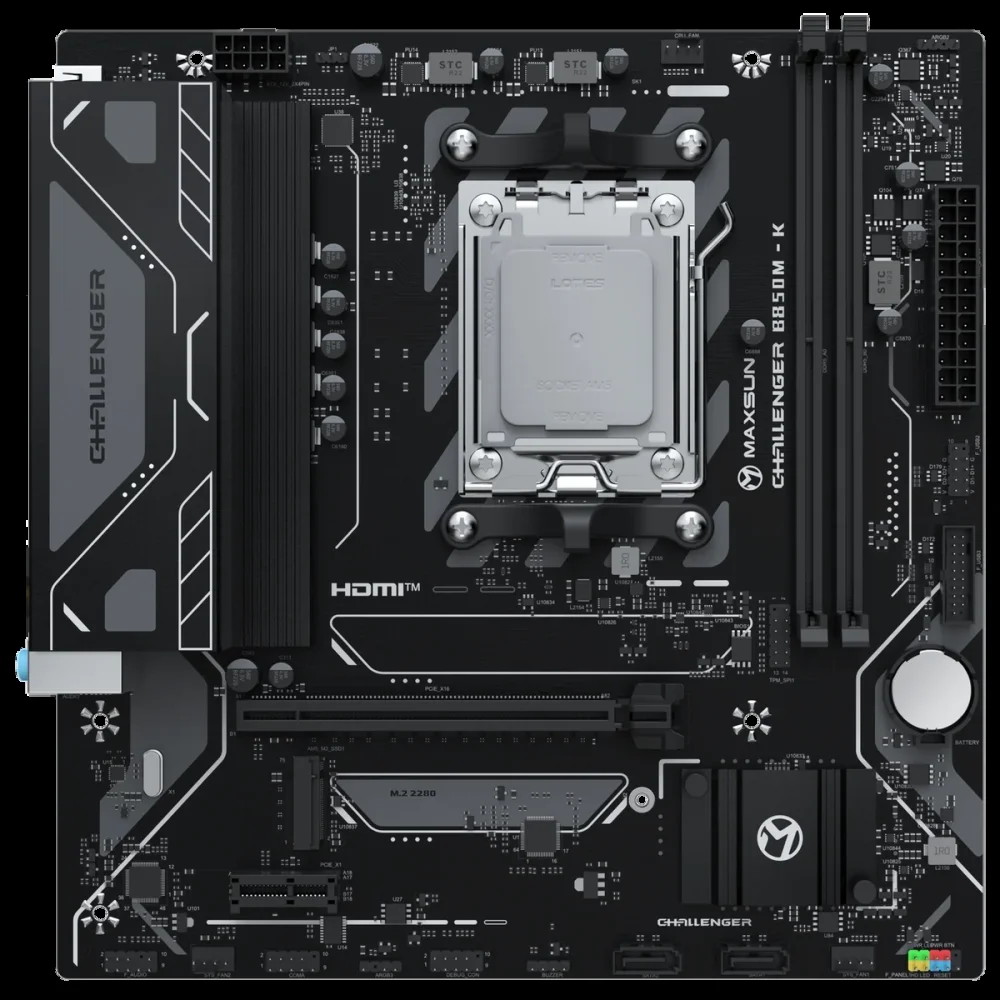 Материнская плата Maxsun MS-Challenger B850M-K WIFI (AM5, mATX)
