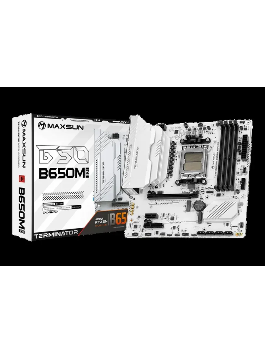 Материнская плата Maxsun MS-Terminator B650M (AM5, mATX)