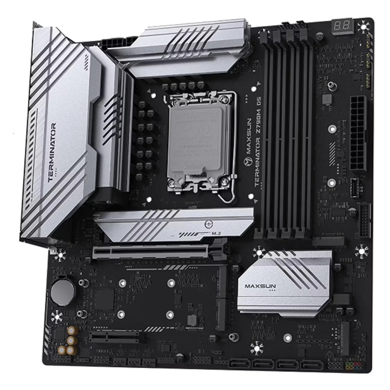 Материнская плата Maxsun MS-Terminator B760M D5 V2 (LGA1700, mATX)