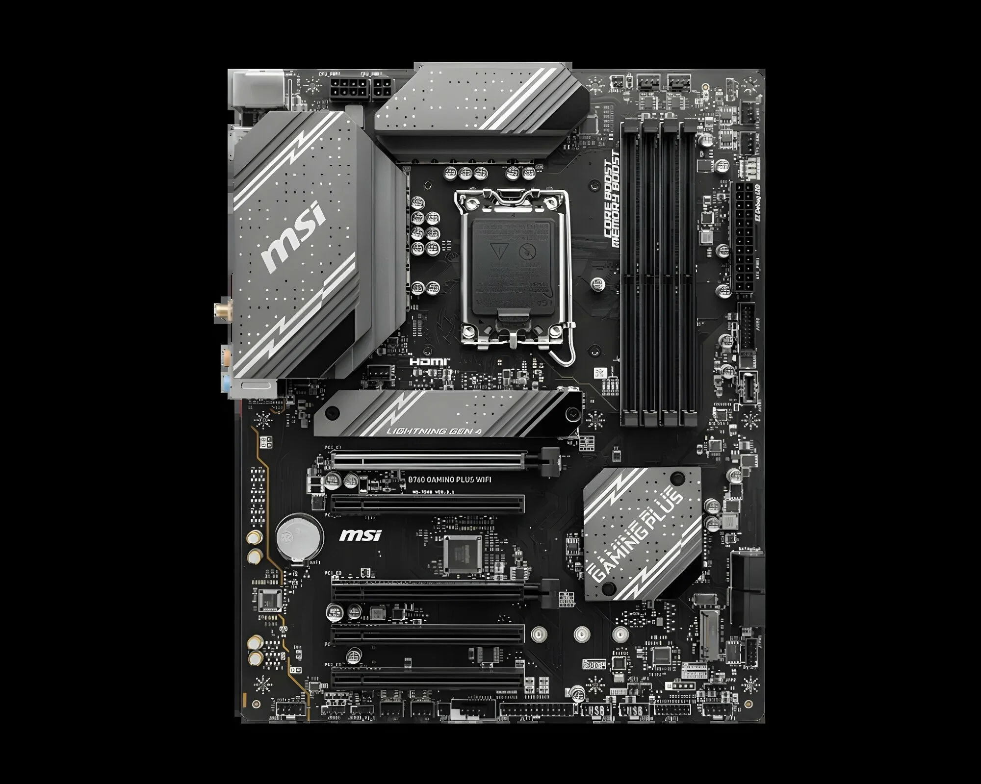Материнская плата MSI B760 GAMING PLUS WIFI (LGA1700, ATX)