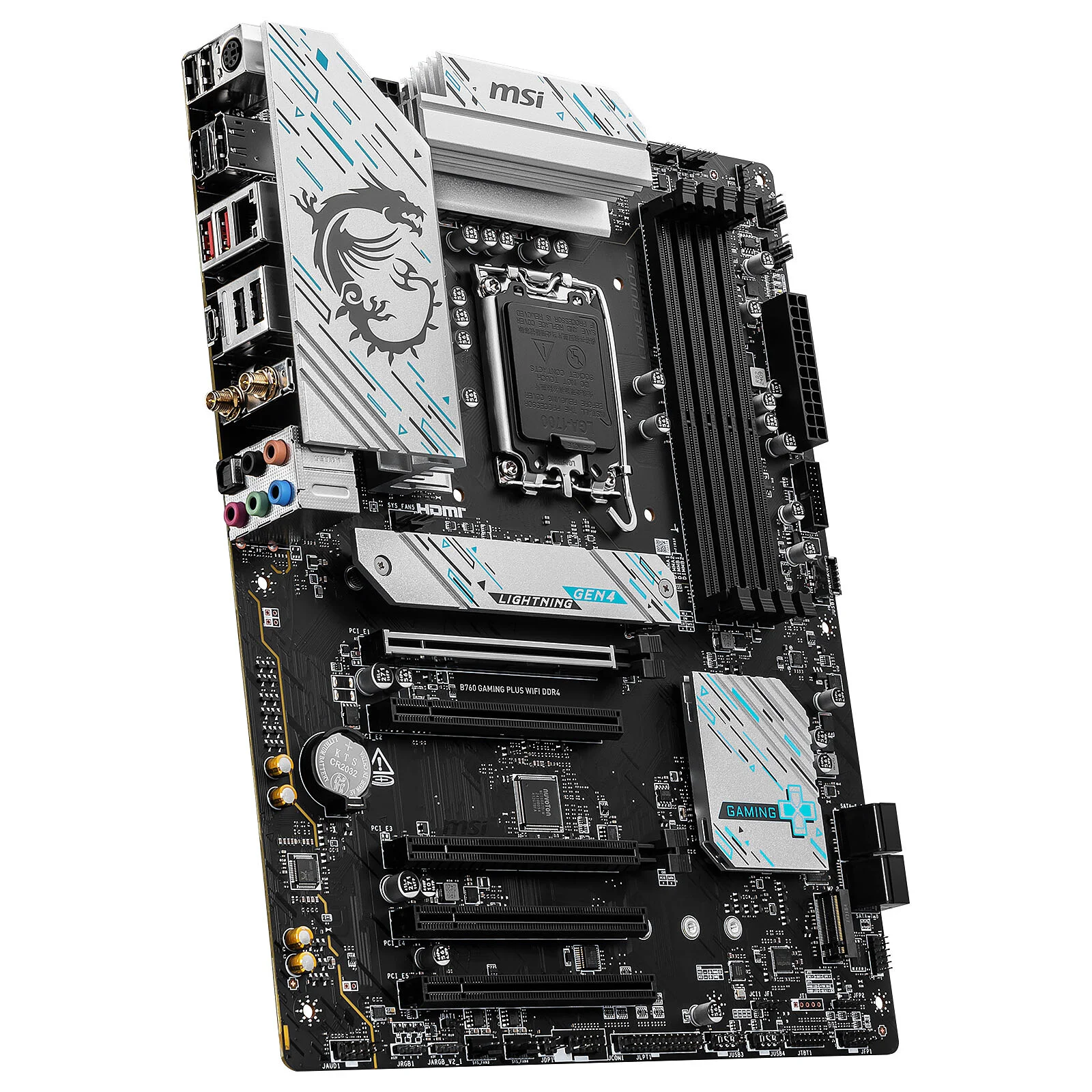 Материнская плата MSI B760 GAMING PLUS WIFI (LGA1700, ATX)