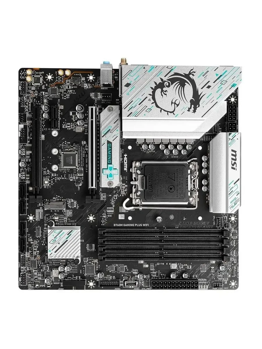 Материнская плата MSI B760 GAMING PLUS WIFI (LGA1700, ATX)