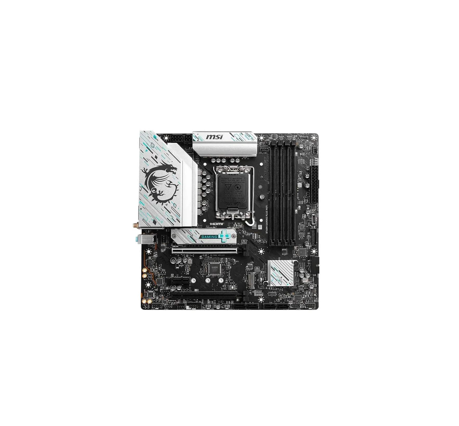 Материнская плата MSI B760 GAMING PLUS WIFI (LGA1700, ATX)