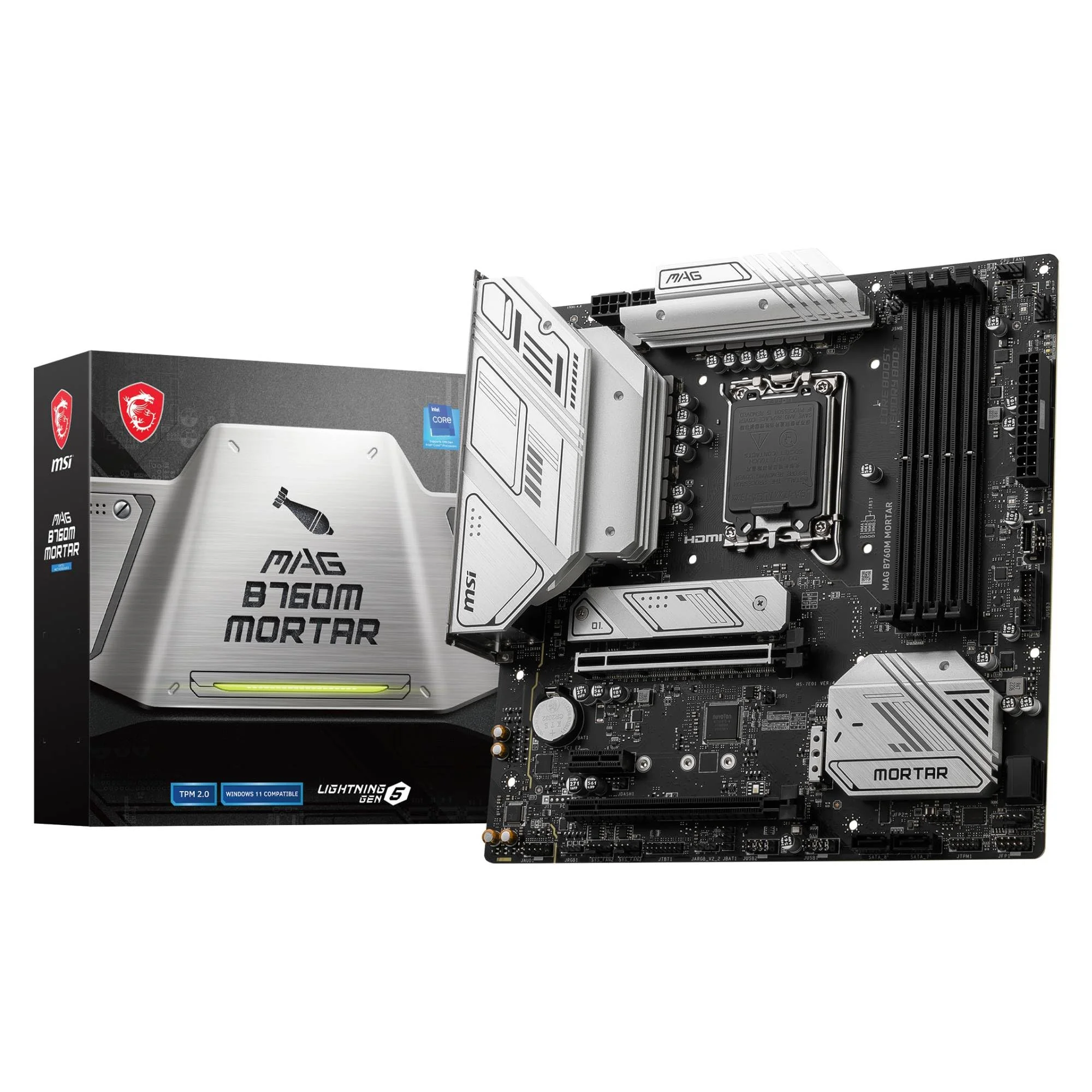 Материнская плата MSI MAG B760M MORTAR WIFI II (LGA1700, mATX)