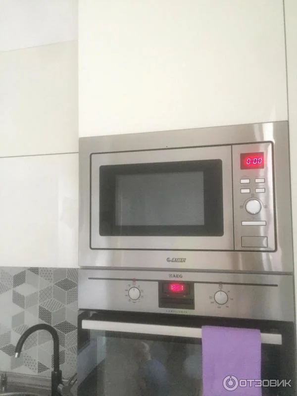 Встраиваемая микроволновая печь СВЧ Exiteq EXM-105 inox