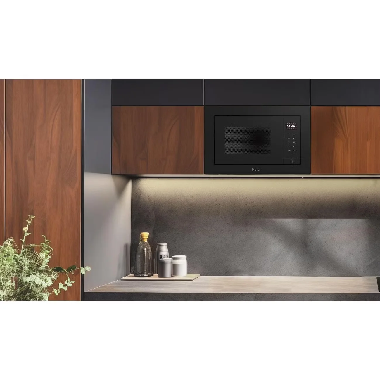 Встраиваемая микроволновая печь СВЧ Haier HMX-BTG207B
