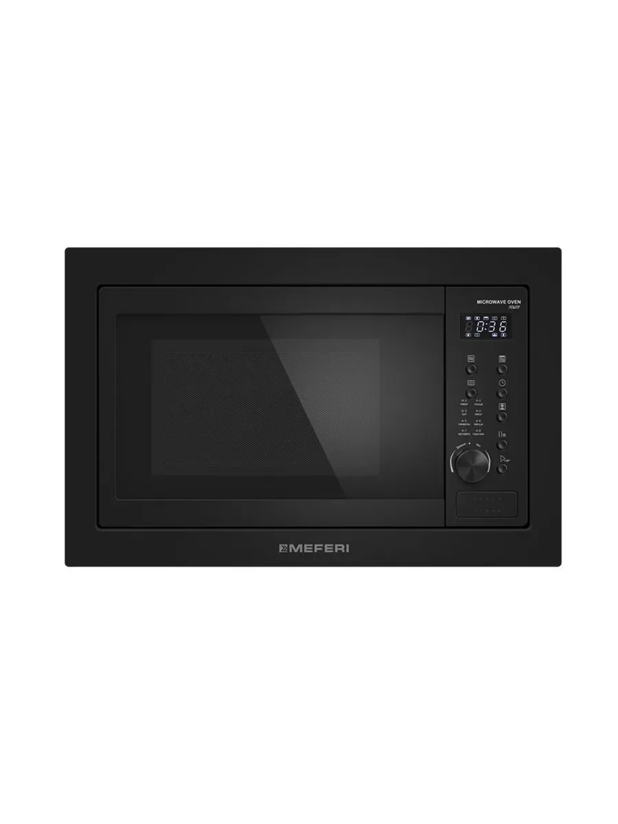 Встраиваемая микроволновая печь СВЧ Meferi MMO6025BK POWER