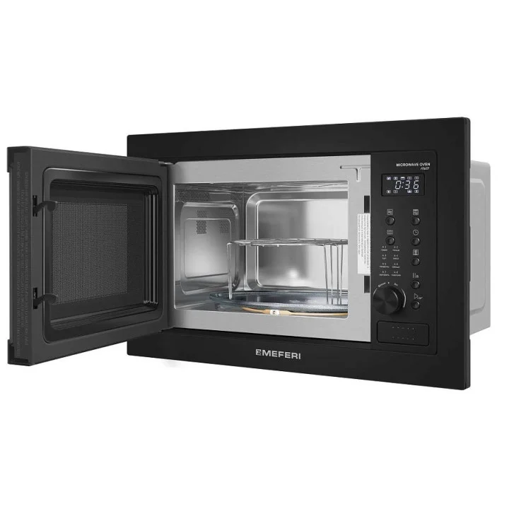 Встраиваемая микроволновая печь СВЧ Meferi MMO6025BK POWER