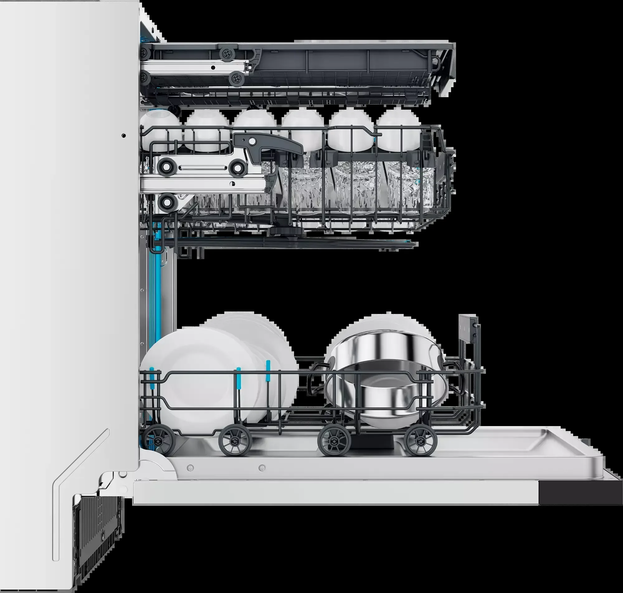 Встраиваемая посудомоечная машина Haier HDWE16-595RU