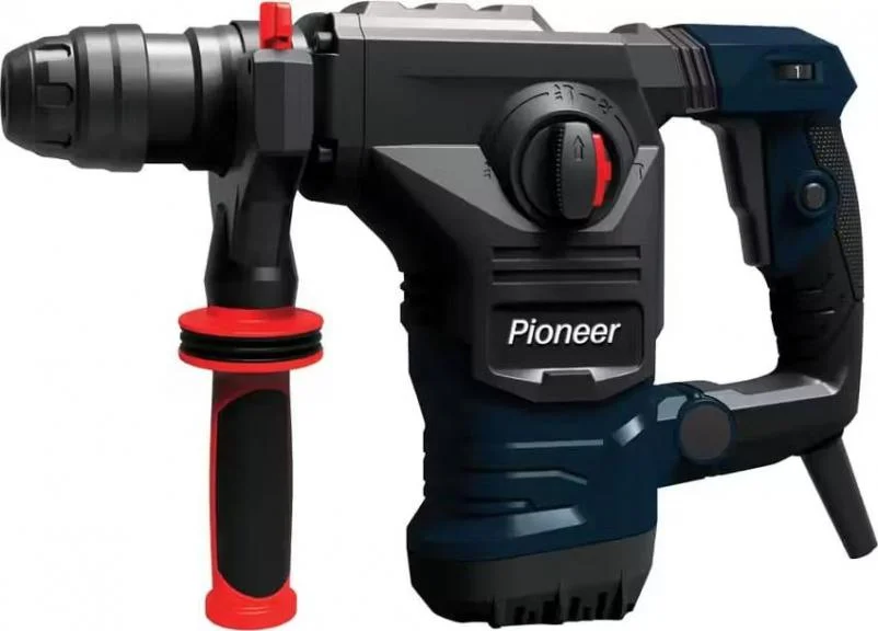 Перфоратор Pioneer RH-E1500V-01C (1500Вт, 4 режима, сила 5 Дж,1200-4100 уд/мин.)
