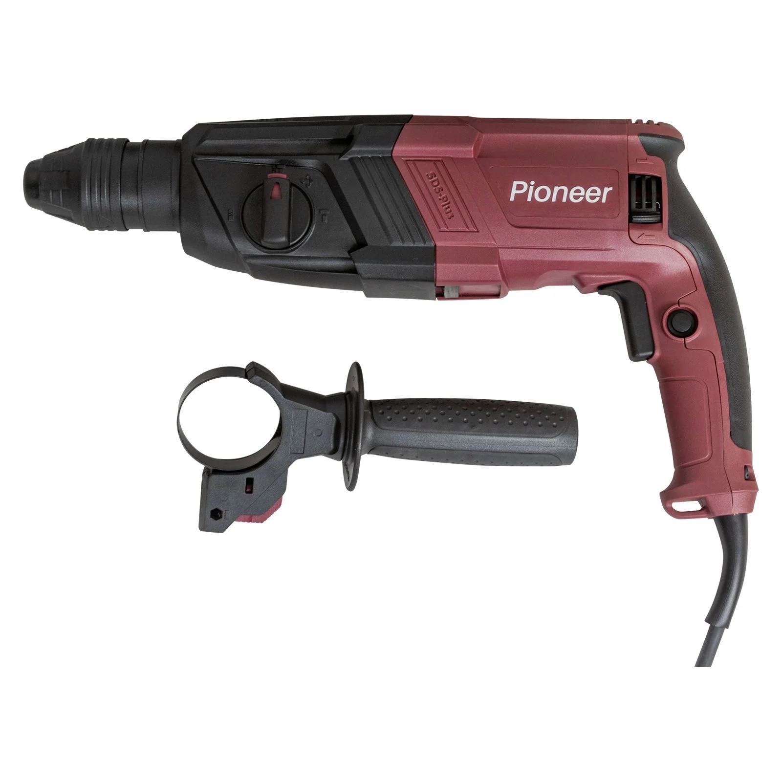 Перфоратор Pioneer RH-M900-01C 900Вт, горизонт., SDS plus, 3,2 Дж, 3 режима.