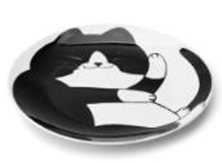 ATMOSPHERE Тарелка фарфоровая десертная Cats, 19 см