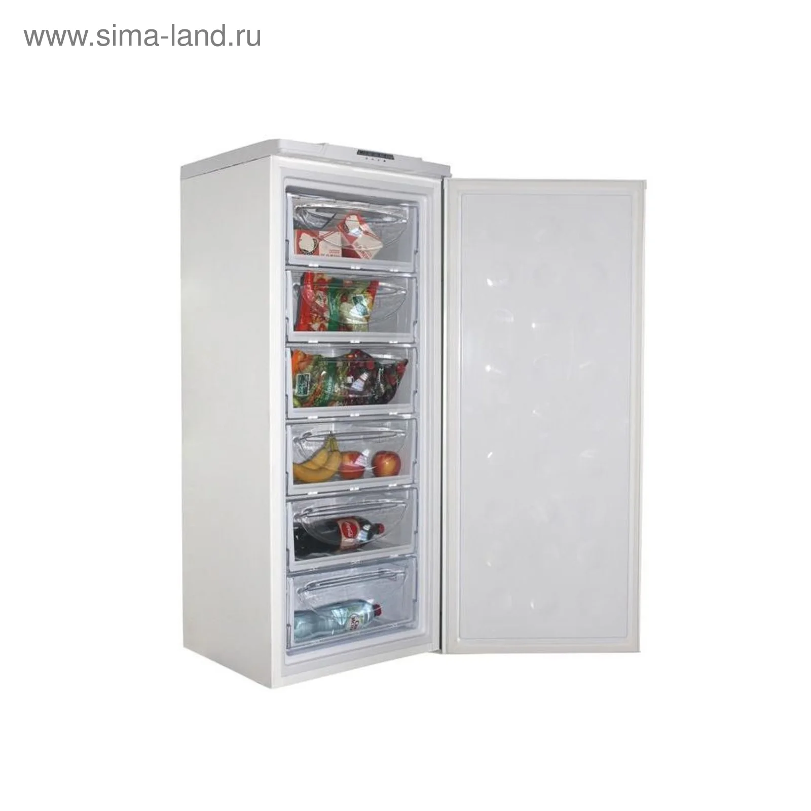 Морозильная камера DON R-106 B, белый, 220л, 6 ящиков