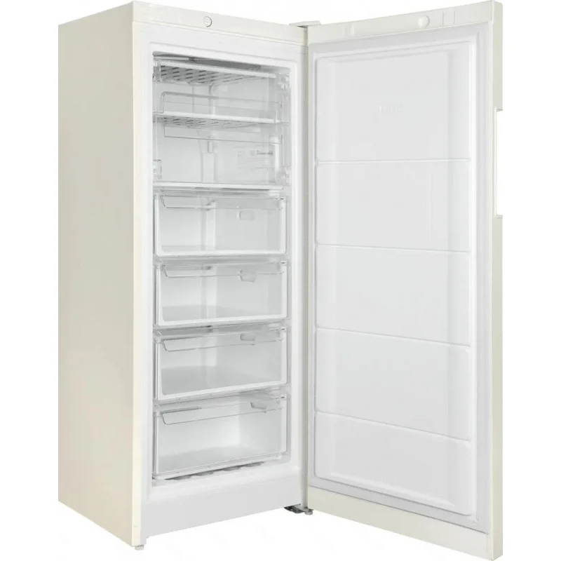 Морозильная камера Indesit DSZ 4150 E, бежевый, 204л, 6 ящиков