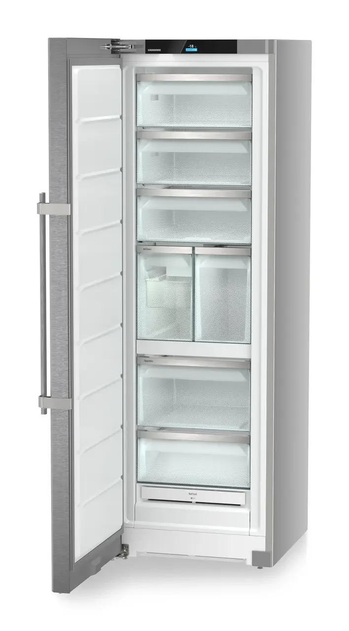 Морозильная камера Liebher часть Side-by-Side XRFsf 5240 и XRFsf 5245, Plus, NoFrost, серебристый, 660л, 7 ящиков