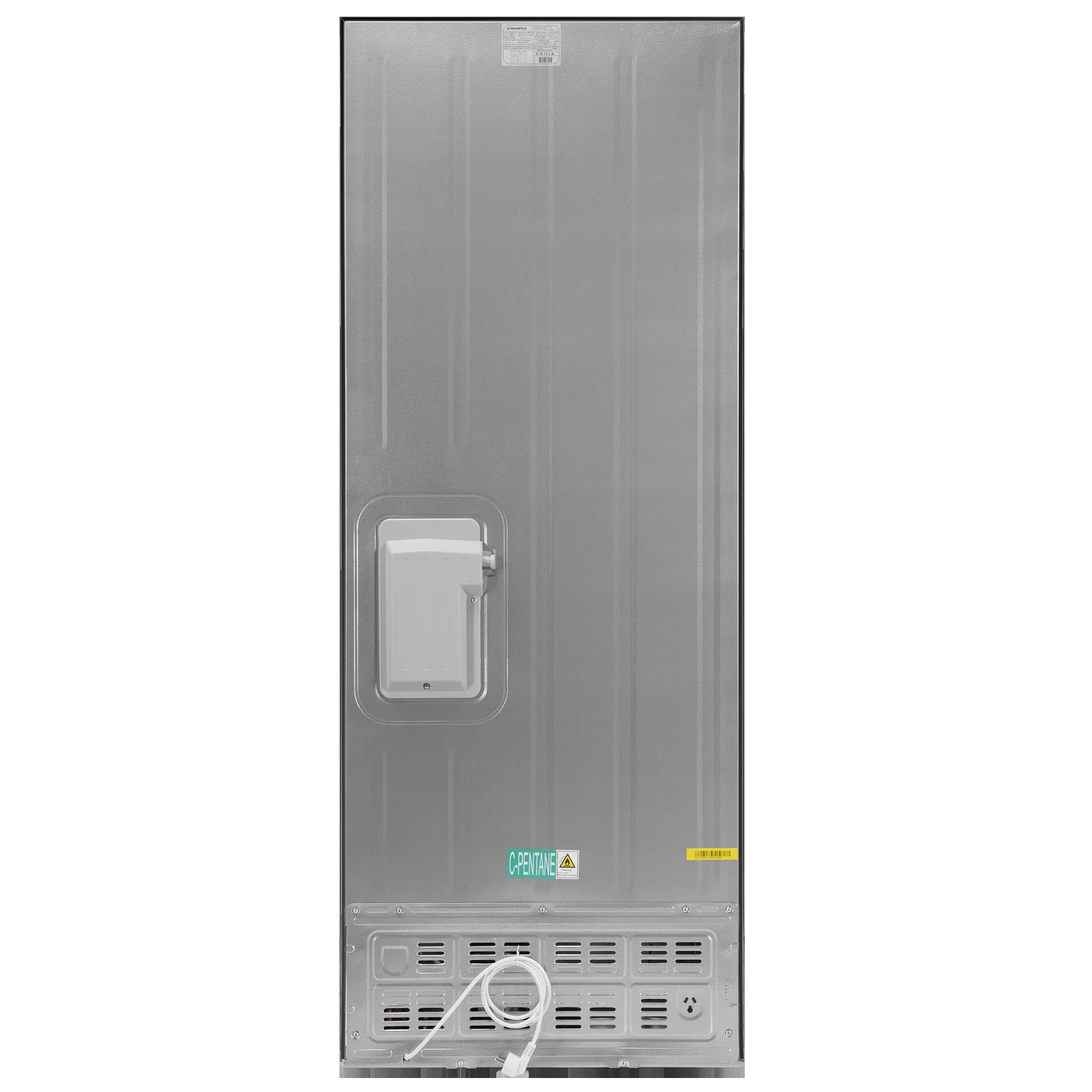 Морозильная камера Maunfeld MFFR185SB, черный, 380л, 7 ящиков