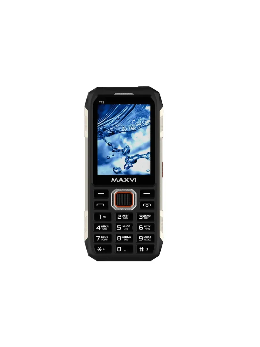 Мобильный телефон Maxvi T12 черный