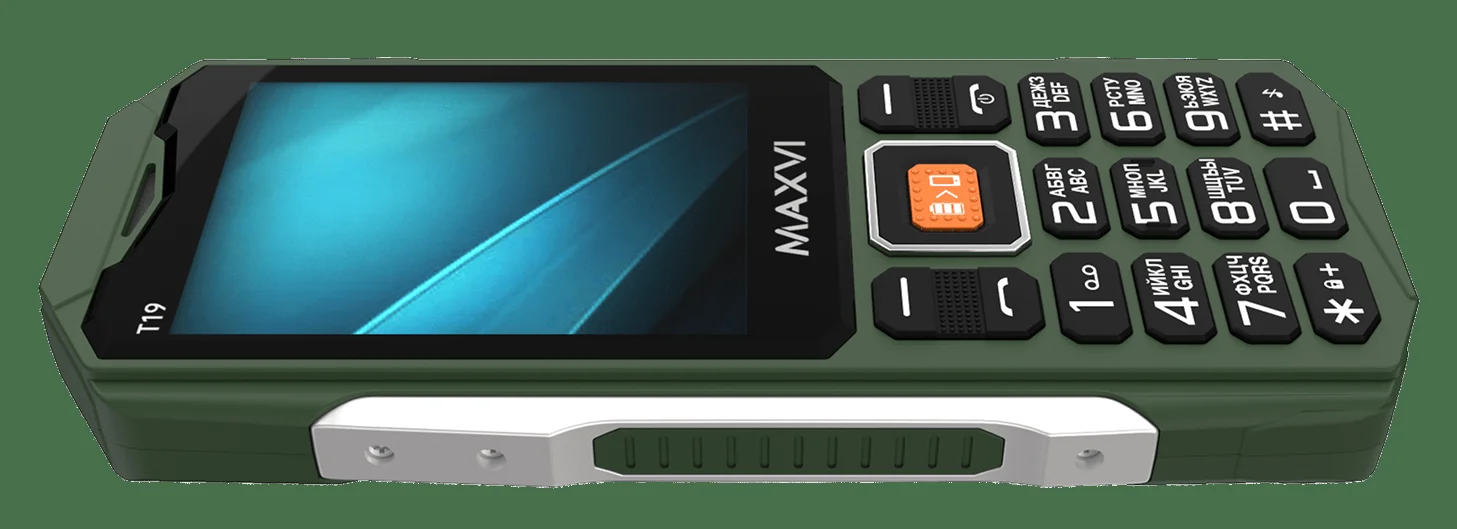 Мобильный телефон Maxvi T19 зеленый