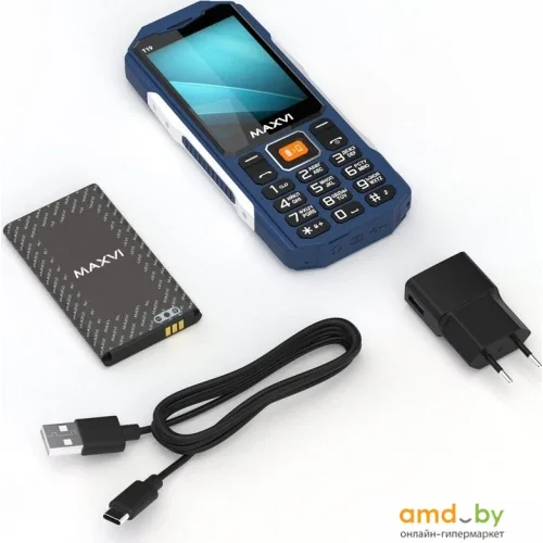 Мобильный телефон Maxvi T19 синий