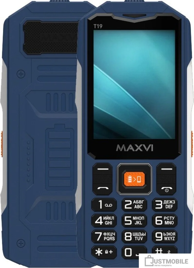 Мобильный телефон Maxvi T19 синий