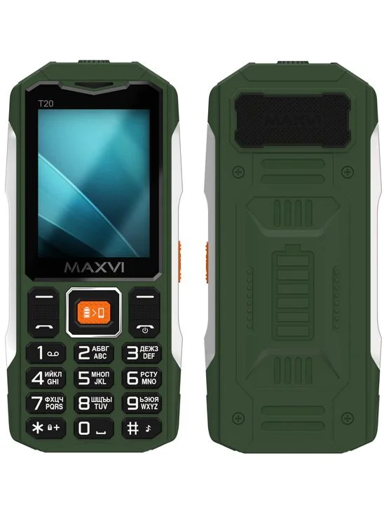 Мобильный телефон Maxvi T20 зеленый
