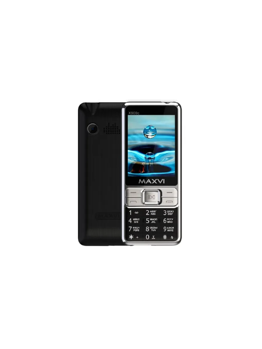 Мобильный телефон Maxvi X900c черный