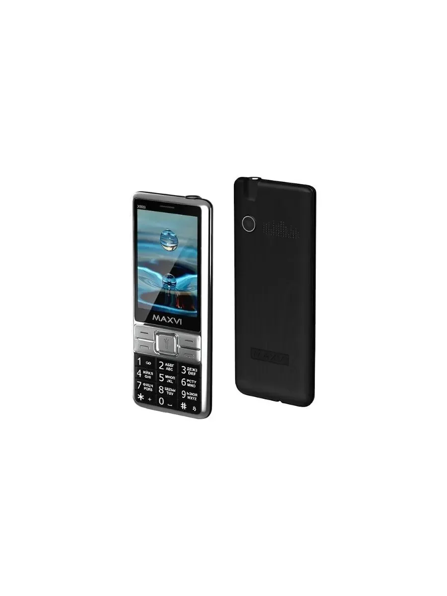 Мобильный телефон Maxvi X900i черный