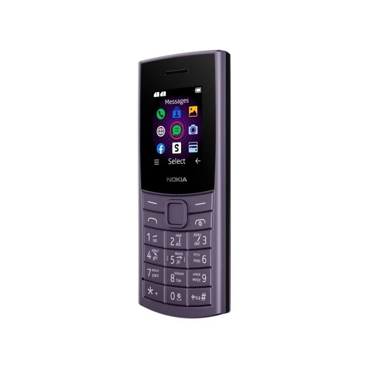 Мобильный телефон Nokia 110 4G TA-1543 DS EAC фиолетовый