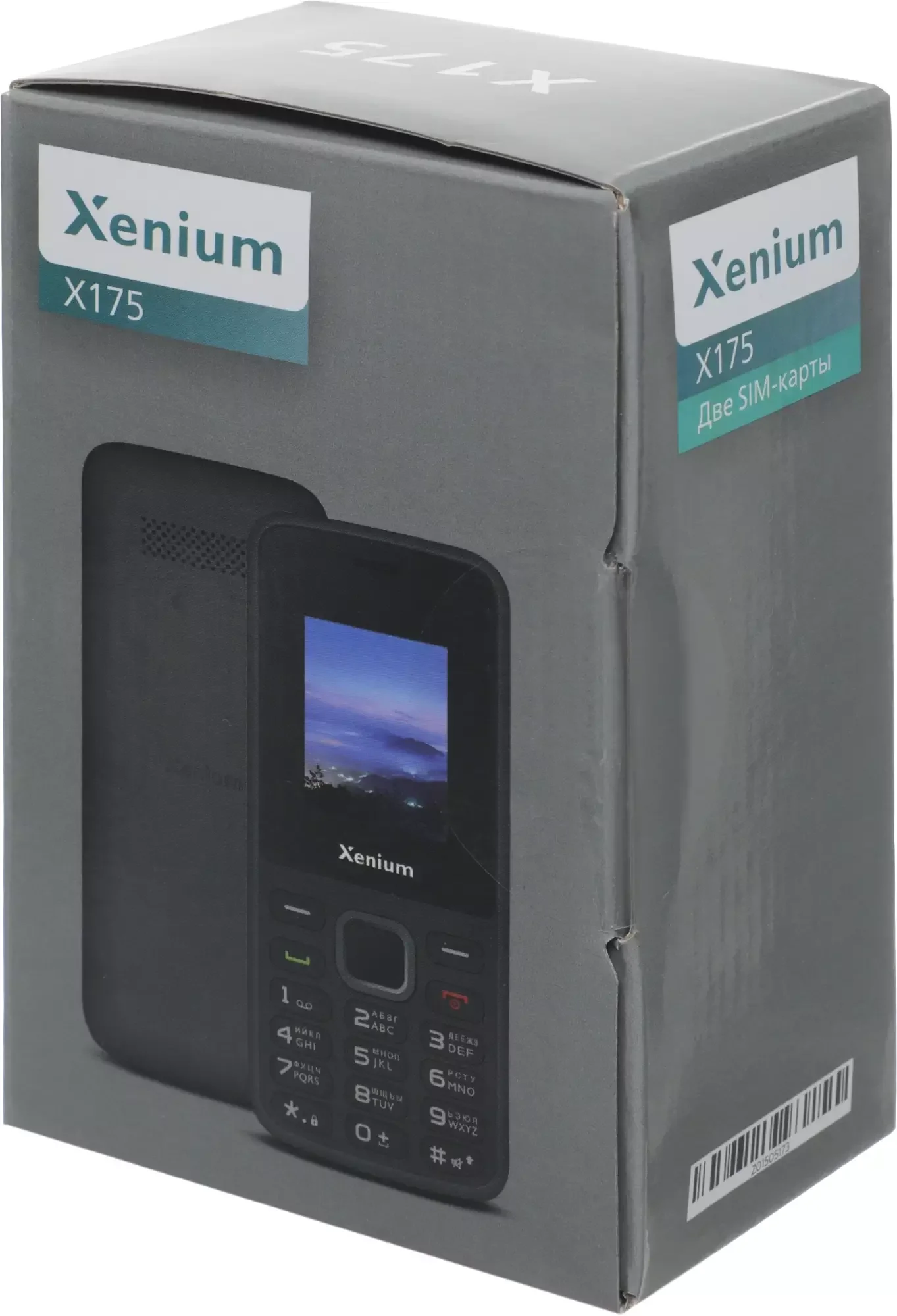 Мобильный телефон Xenium X175 зеленый моноблок 1.77" 128x160 Nucleus GSM900/1800 MP3