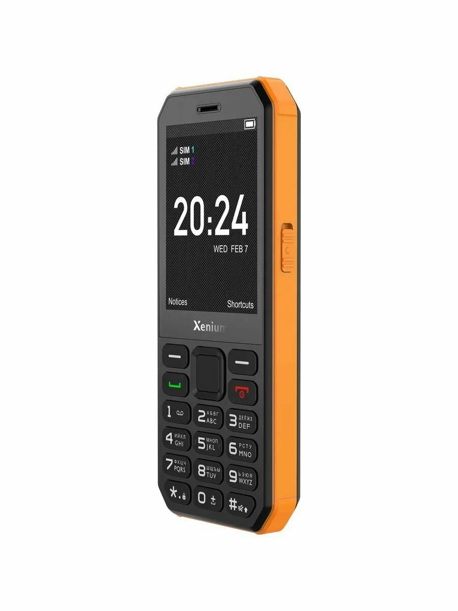 Мобильный телефон Xenium X300 черный/оранжевый