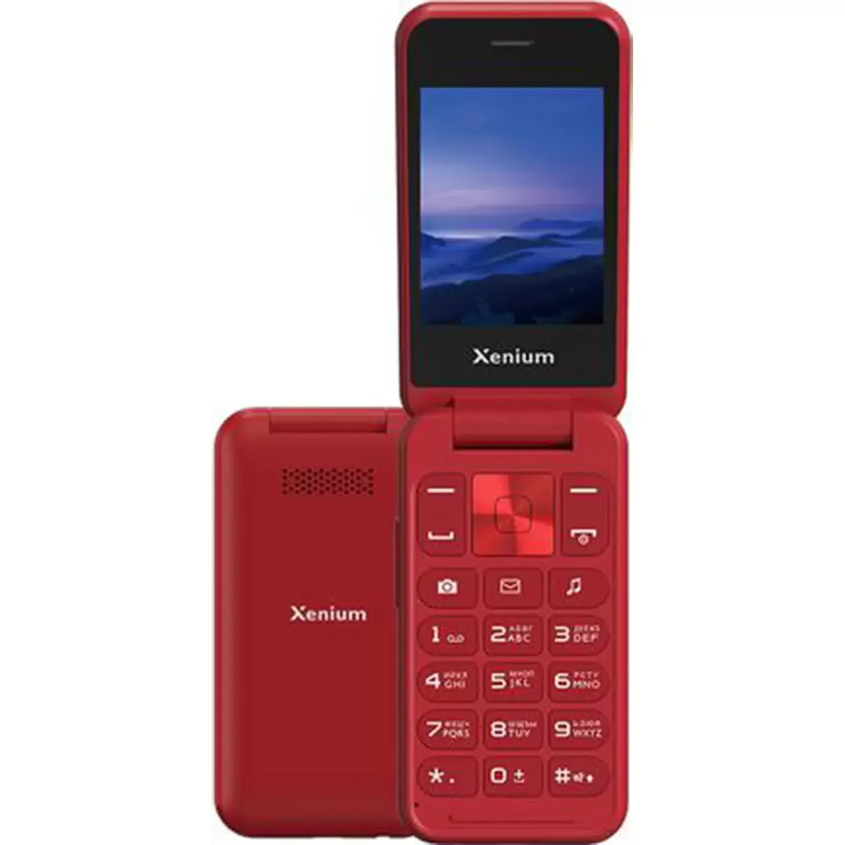 Мобильный телефон Xenium X680 красный раскладной